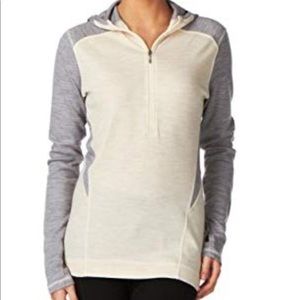 Smartwool 100% Wool Hoodie long sleeve top small